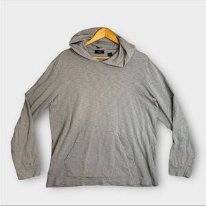 Theory Layer Cosmos Hoodie Lightweight Pullover Shirt Mens Size Large *see Flaw*